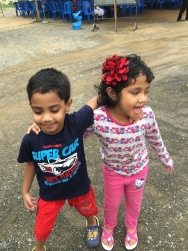 Varshith Playing with Varshitha (Varsh Kids)